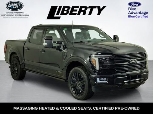Certified 2025 Ford F150 Platinum w/ Equipment Group 702A High image 1