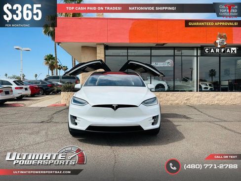 Used 2017 Tesla Model X 75D AWD/4WD image 4