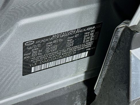 Used 2020 Hyundai Santa Fe SEL image 12