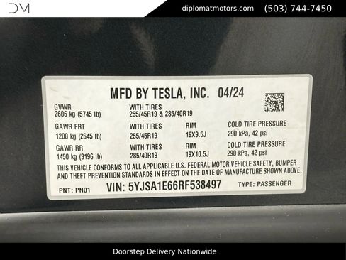 Used 2024 Tesla Model S Plaid image 45