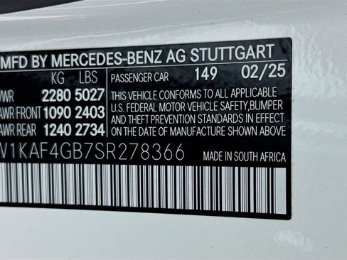 Certified 2025 Mercedes-Benz C 300 C 300 image 25