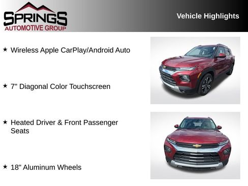 Used 2023 Chevrolet TrailBlazer LT FWD image 2