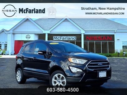 Used 2018 Ford EcoSport SE