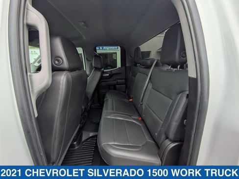 Used 2021 Chevrolet Silverado 1500 W/T w/ WT Fleet Convenience Package AWD/4WD image 28