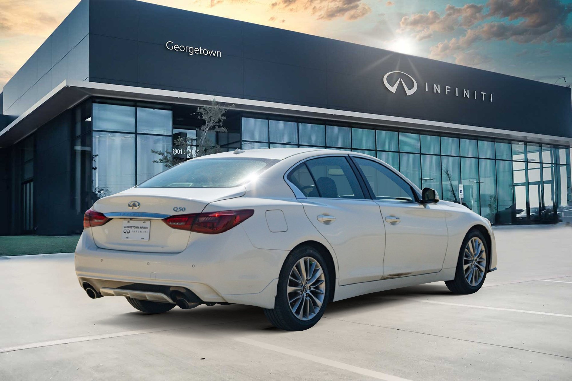 Used 2022 INFINITI Q50 Sensory RWD image 4