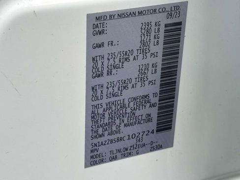 Used 2024 Nissan Murano SV w/ SV Midnight Edition Package image 26