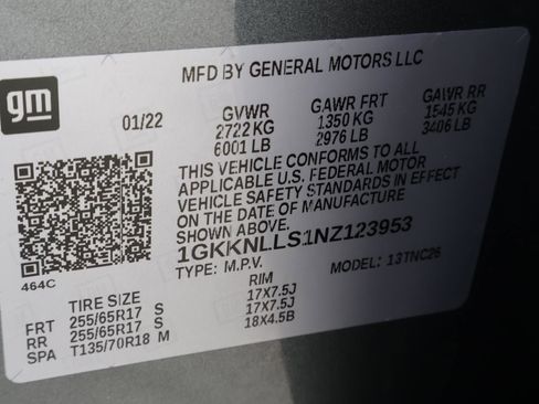 Used 2022 GMC Acadia AT4 w/ LPO, Floor Liner Package AWD/4WD image 26