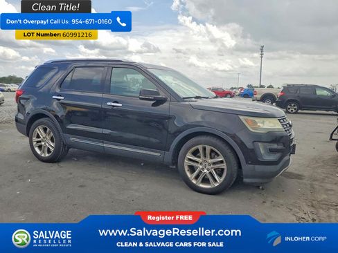 Used 2016 Ford Explorer Limited w/ Equipment Group 301A FWD image 5