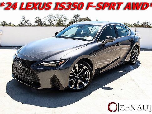 Used 2024 Lexus IS 350 F Sport w/ Navigation Package AWD/4WD image 3