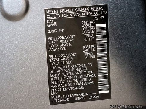 Used 2018 Nissan Rogue SV image 31