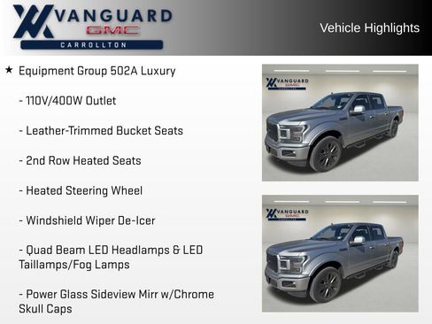 Used 2020 Ford F150 Lariat w/ Equipment Group 502A Luxury image 11