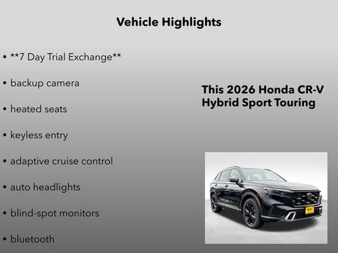 New 2026 Honda CR-V Sport Touring image 5