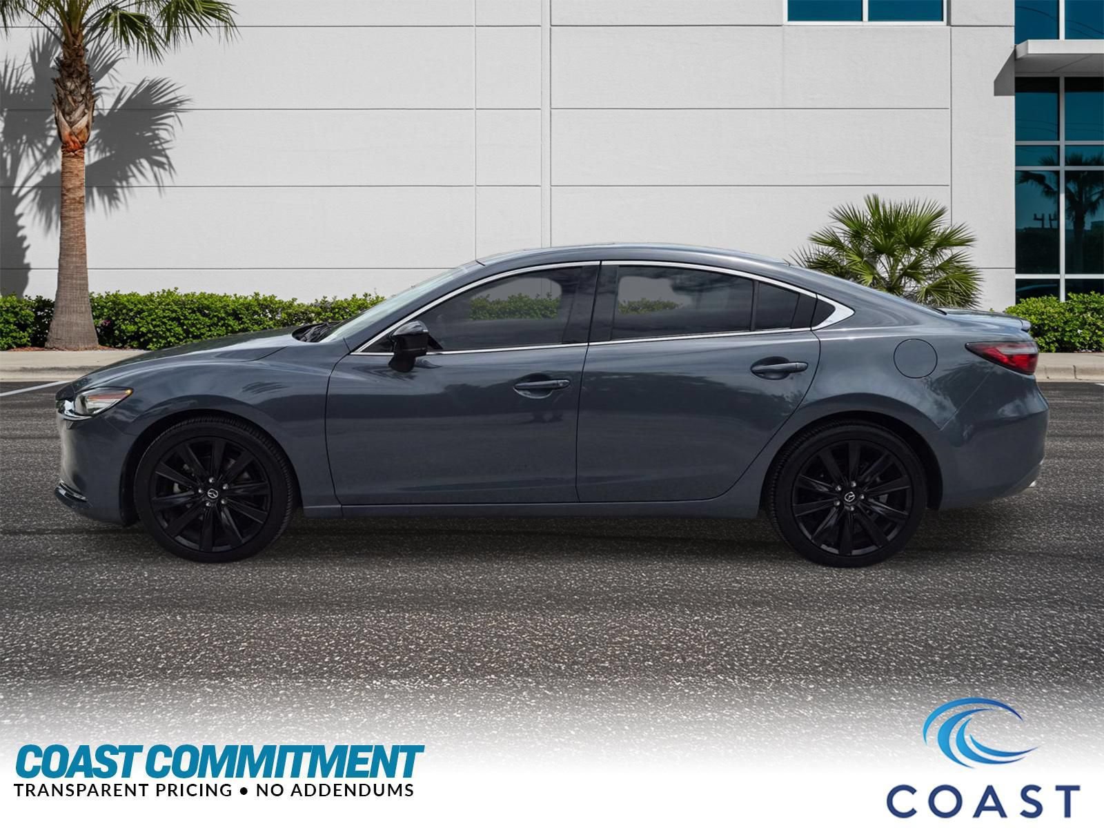 Certified 2021 MAZDA MAZDA6 Carbon Edition FWD image 8