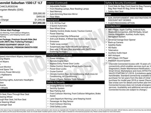 Used 2018 Chevrolet Suburban LT RWD image 19