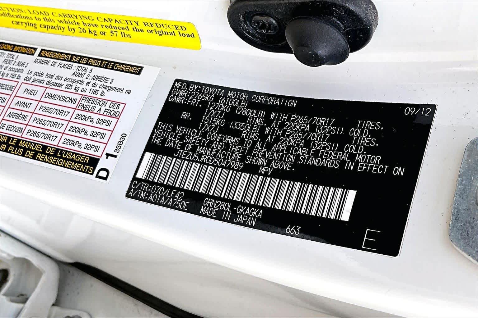 Used 2013 Toyota 4Runner SR5 w/ Premium Pkg RWD image 33