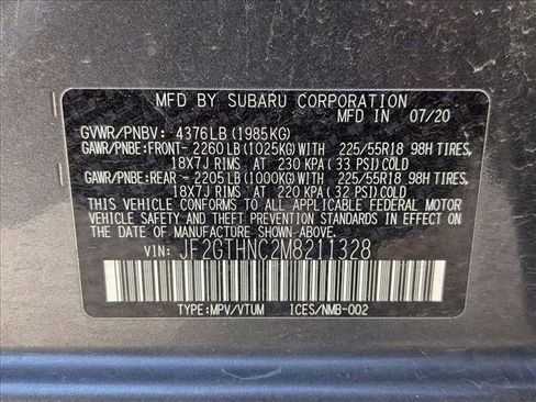 Used 2021 Subaru Crosstrek 2.5i Limited w/ Moonroof Package 2 image 20