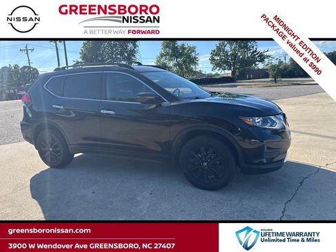 Used 2017 Nissan Rogue SV w/ Midnight Edition Package AWD/4WD image 1