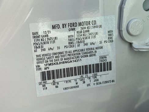 Certified 2022 Ford Explorer Timberline image 31