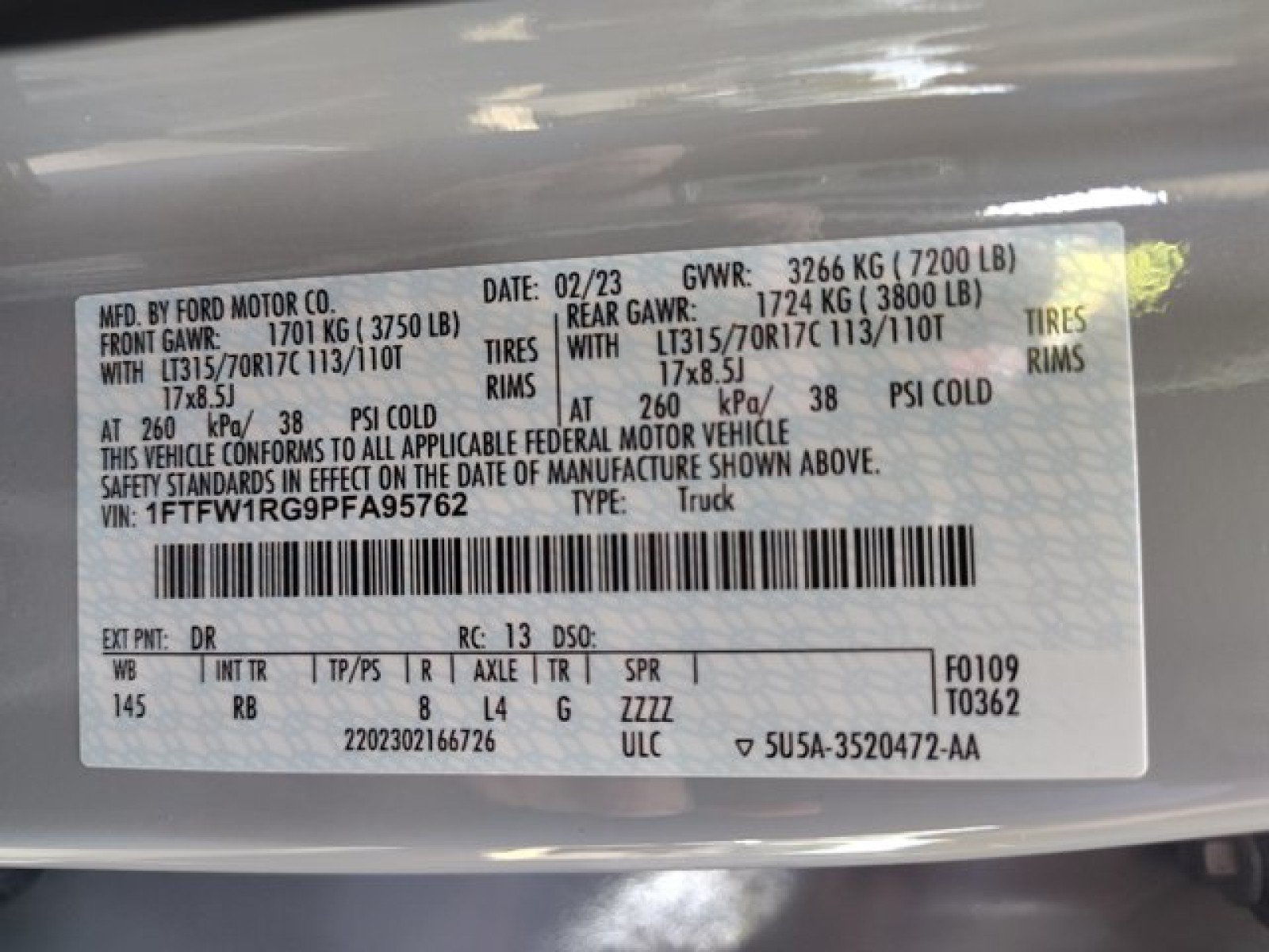 Used 2023 Ford F150 Raptor AWD/4WD image 22