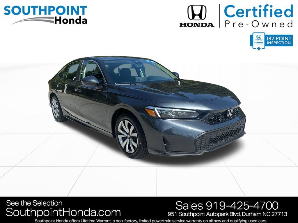 Certified 2026 Honda Civic LX 360° Tour