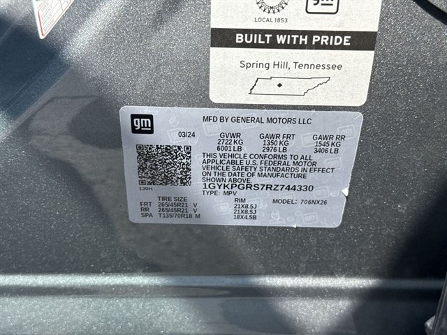 Certified 2024 Cadillac XT6 Sport w/ Technology Package AWD/4WD image 34