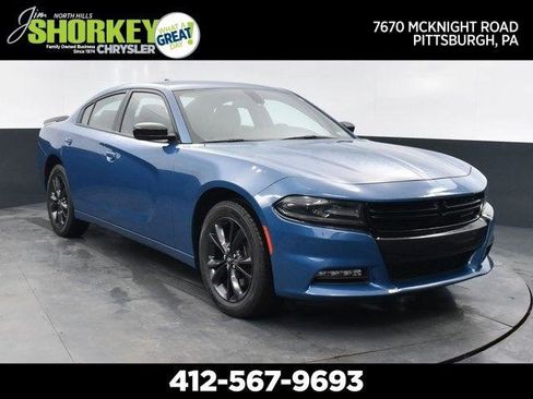 Certified 2021 Dodge Charger SXT w/ Blacktop Package AWD/4WD image 1