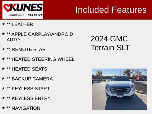 Used 2024 GMC Terrain SLT image 2