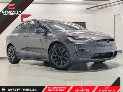 Used 2022 Tesla Model X AWD/4WD image 1