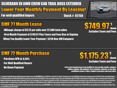 New 2026 Chevrolet Silverado EV Trail Boss w/ Premium Package image 2