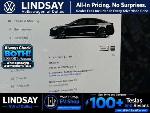 Used 2023 Tesla Model S AWD/4WD image 21
