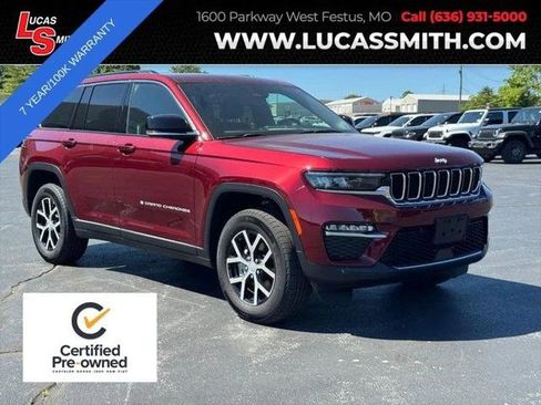 Certified 2024 Jeep Grand Cherokee Limited w/ Trailer Tow Package AWD/4WD image 1
