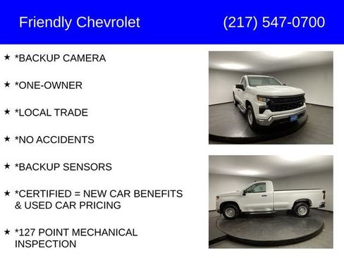 Certified 2024 Chevrolet Silverado 1500 W/T w/ Trailering Package image 6