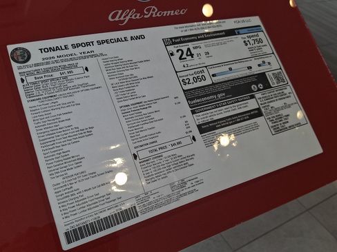 New 2026 Alfa Romeo Tonale w/ Active Assist Package AWD/4WD image 20