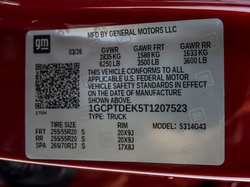 New 2026 Chevrolet Colorado Z71 w/ Technology Package image 23