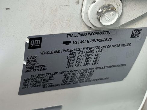 Used 2022 GMC Sierra 2500 Pro w/ Convenience Package AWD/4WD image 19