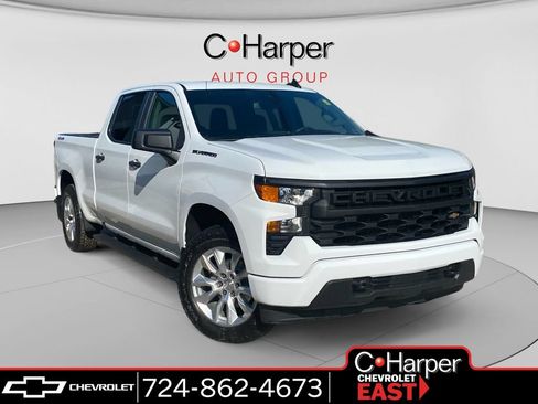 Used 2023 Chevrolet Silverado 1500 Custom AWD/4WD image 1