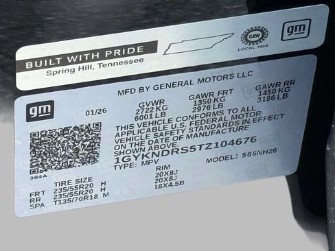 Used 2026 Cadillac XT5 Premium Luxury w/ Driver Assist Package AWD/4WD image 36