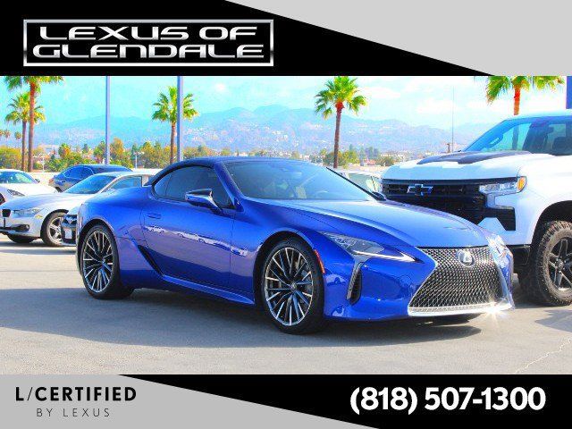 Certified 2026 Lexus LC 500 Convertible RWD image 1