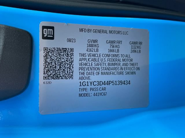 Used 2023 Chevrolet Corvette Stingray Premium Conv w/ Z51 Performance Package RWD image 45