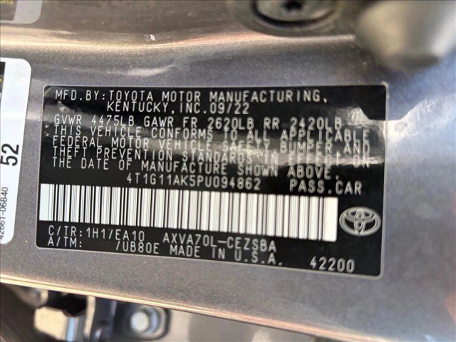 Used 2023 Toyota Camry SE FWD image 23