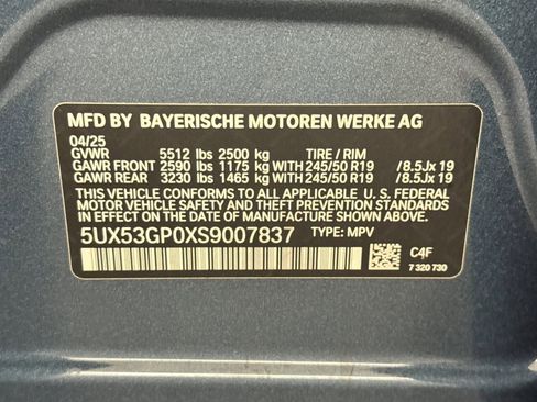 Used 2025 BMW X3 xDrive30i w/ Convenience Package image 22