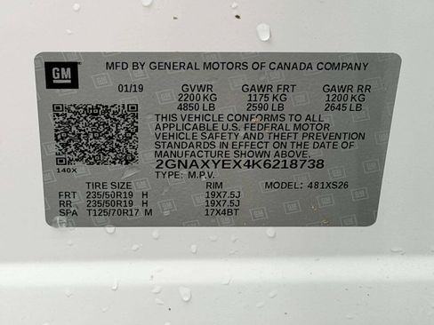 Used 2019 Chevrolet Equinox Premier AWD/4WD image 22