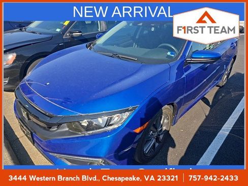 Certified 2021 Honda Civic EX image 1