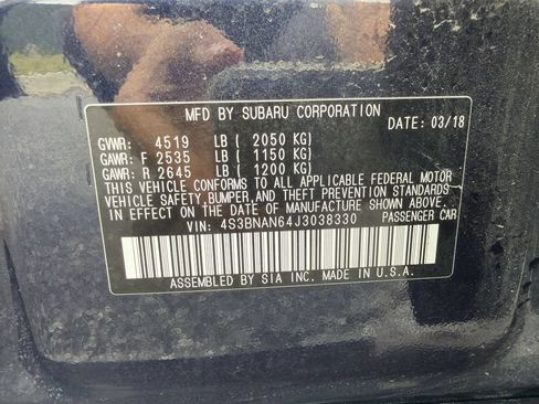 Used 2018 Subaru Legacy 2.5i Limited AWD/4WD image 26