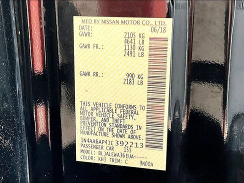 Used 2018 Nissan Maxima 3.5 SL FWD image 34