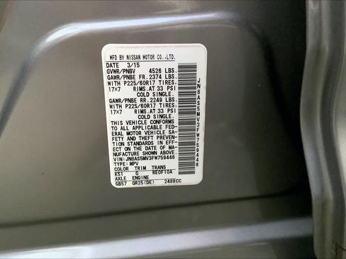 Used 2015 Nissan Rogue S w/ Convenience Package AWD/4WD image 31