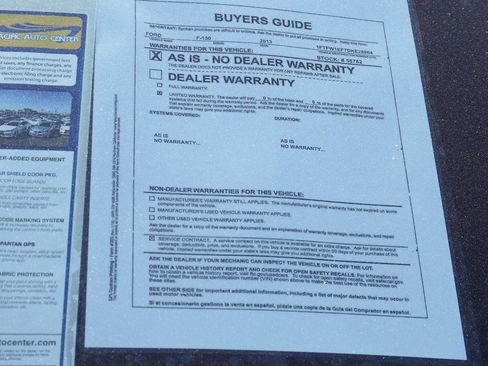 Used 2013 Ford F150 FX4 w/ Mid Equipment Group image 52