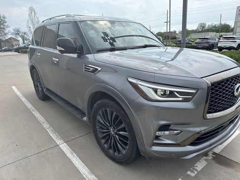 Used 2021 INFINITI QX80 Premium Select w/ Cargo Package image 1
