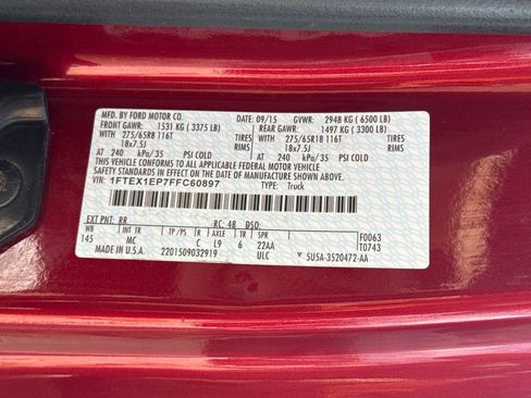 Used 2015 Ford F150 XLT w/ Equipment Group 302A Luxury AWD/4WD image 24
