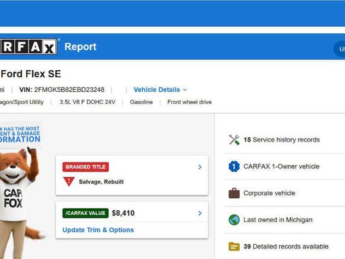 Used 2014 Ford Flex SE image 30